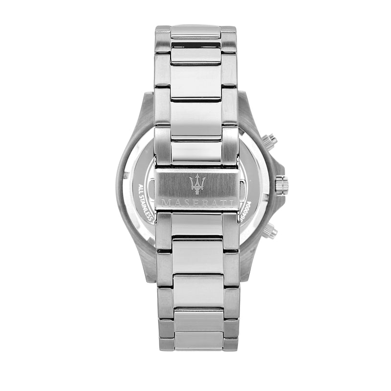 Orologio Maserati Sfida Chrono 44 Mm Acciaio Braccialato