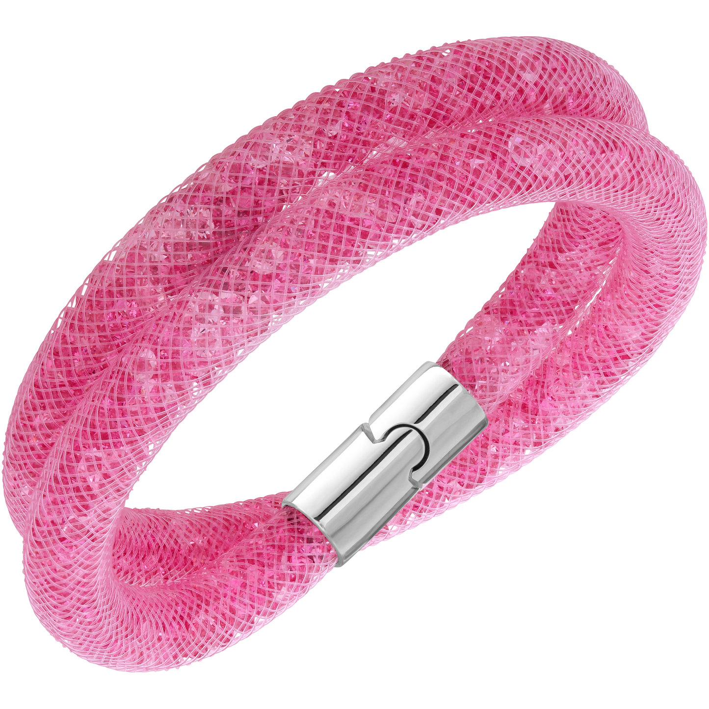 Bracciale Swarovski Stardust Pink - Misura M