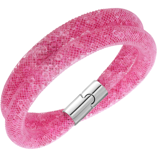 Bracciale Swarovski Stardust Pink - Misura M