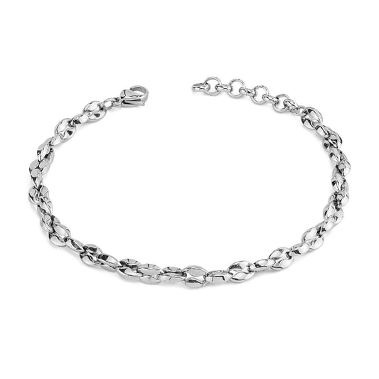 Bracciale Boccadamo Man Acciao Maglia Marinara