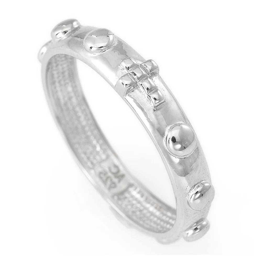 Anello Amen I Rosari Argento - Misura 22
