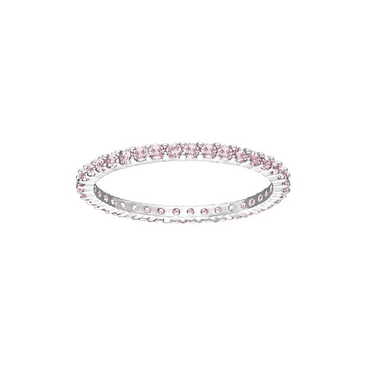 Anello Swarovski Vittore Cristalli Rosa - Misura 52