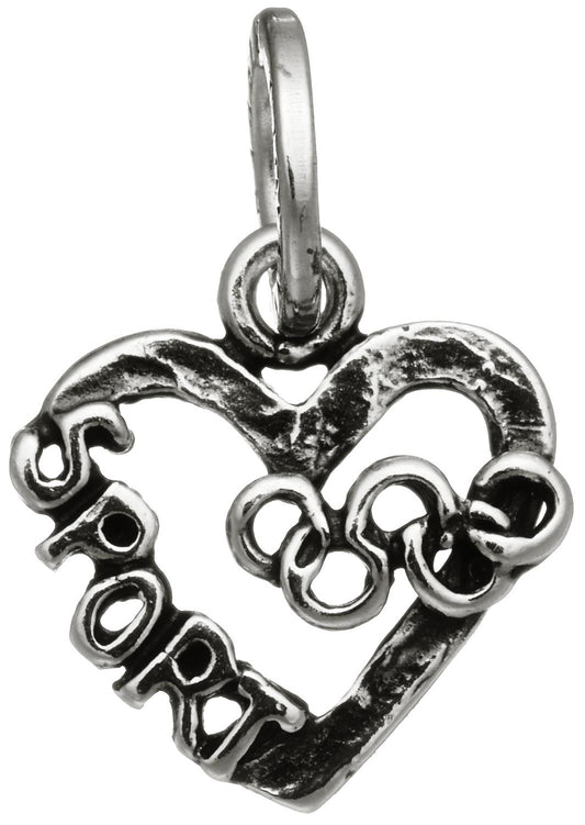 Charm Giovanni Raspini Charms Cuore Sport Argento 925