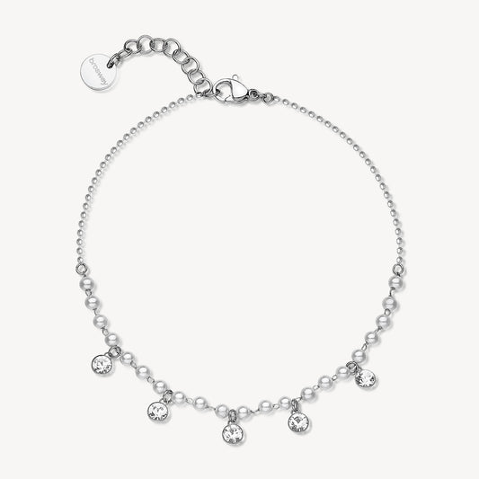 Cavigliere Brosway Chant Con Perline E Charms Con Cristalli