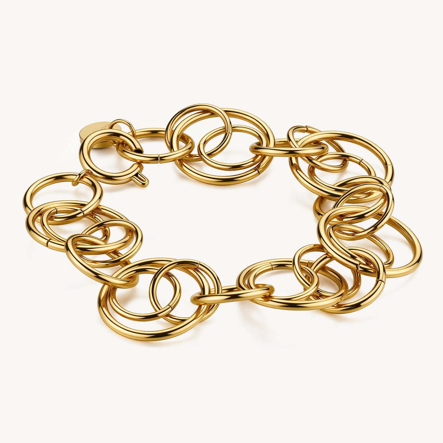 Bracciale Brosway Aura Pvd Oro Cerchi Intersecati