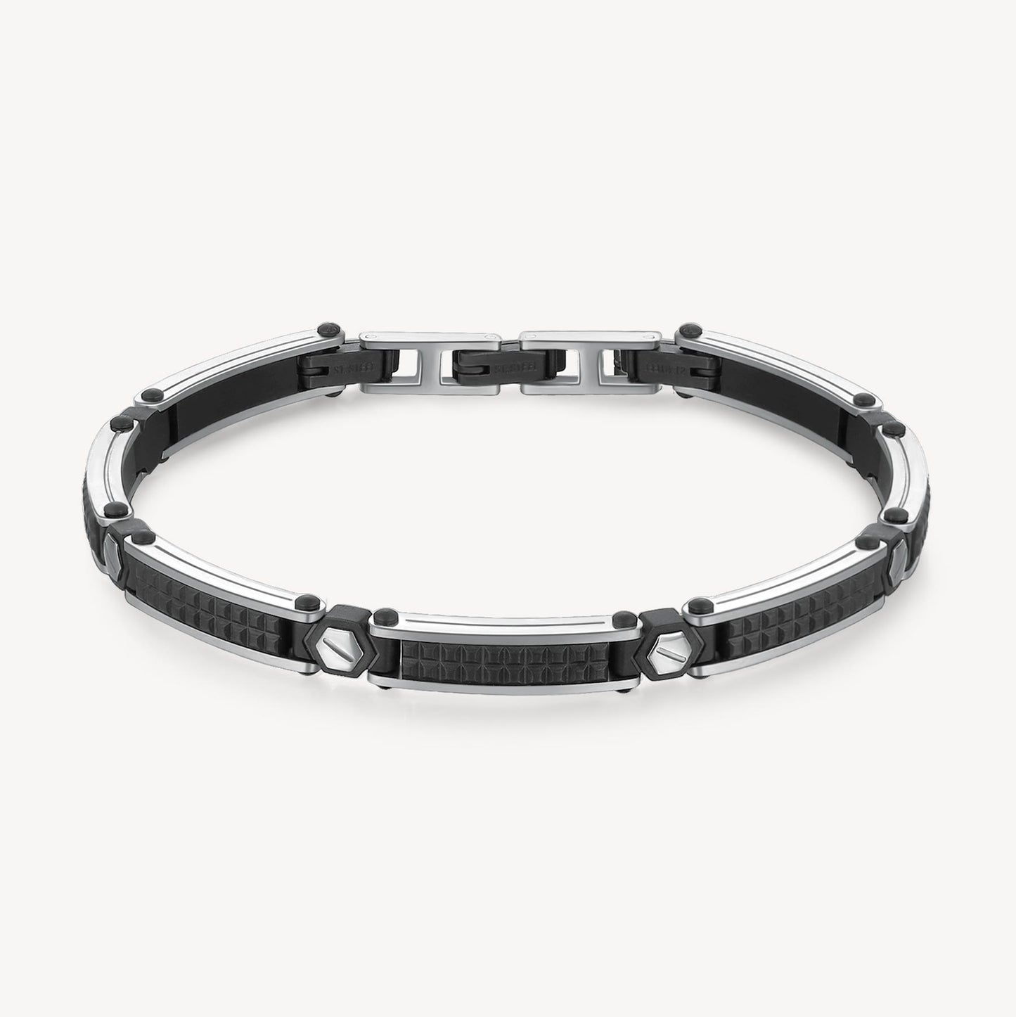 Bracciale Brosway Backliner Semirigido Pvd Nero