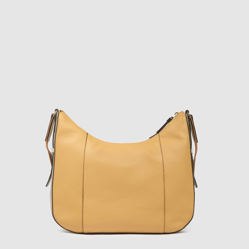 Borse Piquadro Borsa Donna Tracolla Porta Ipad Mini Pelle Gialla Beige