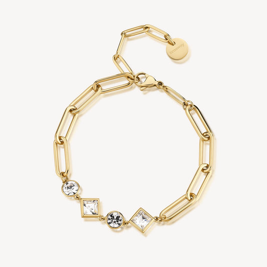 Bracciale Brosway Emphasis Pvd Oro Con Cristalli