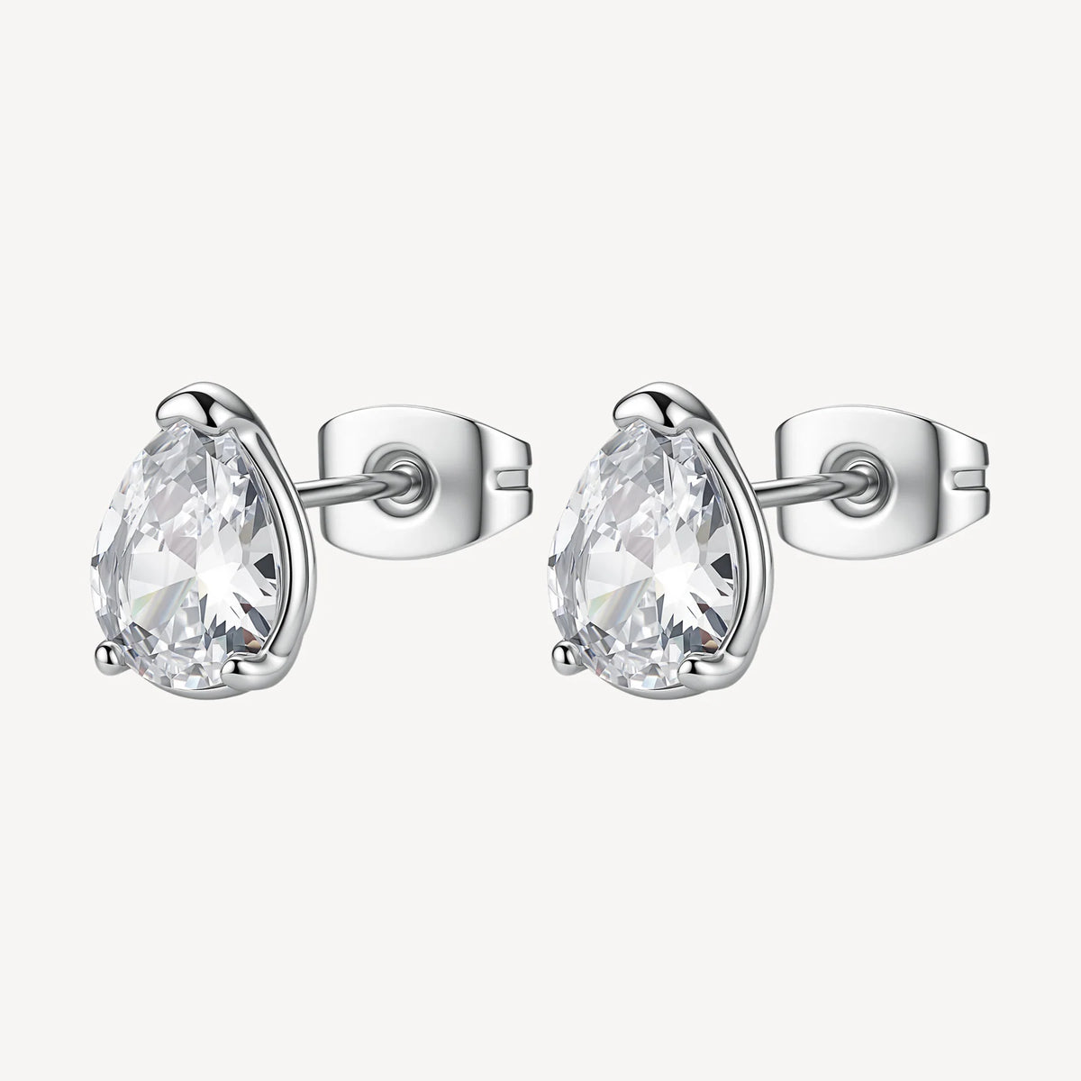 Orecchini Lobo Brosway Desideri Acciaio Con Cubic Zirconia A Goccia