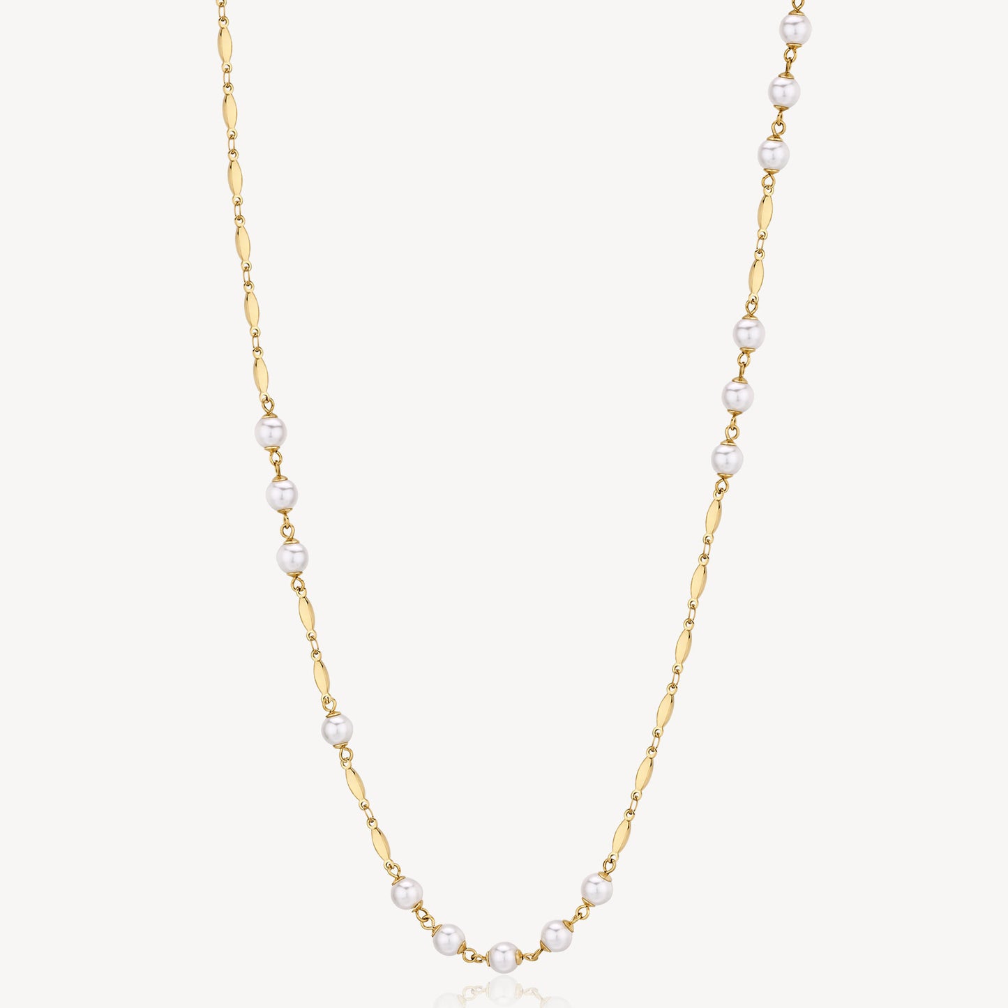 Collana Brosway Affinity Chanel Pvd Oro Con Perle