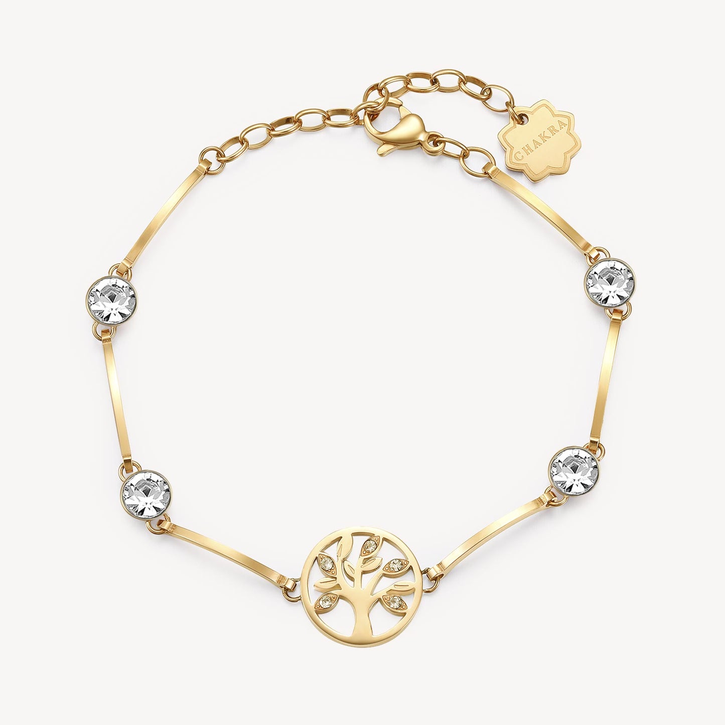 Bracciale Brosway Chakra Mistici Pvd Oro Con Cristalli