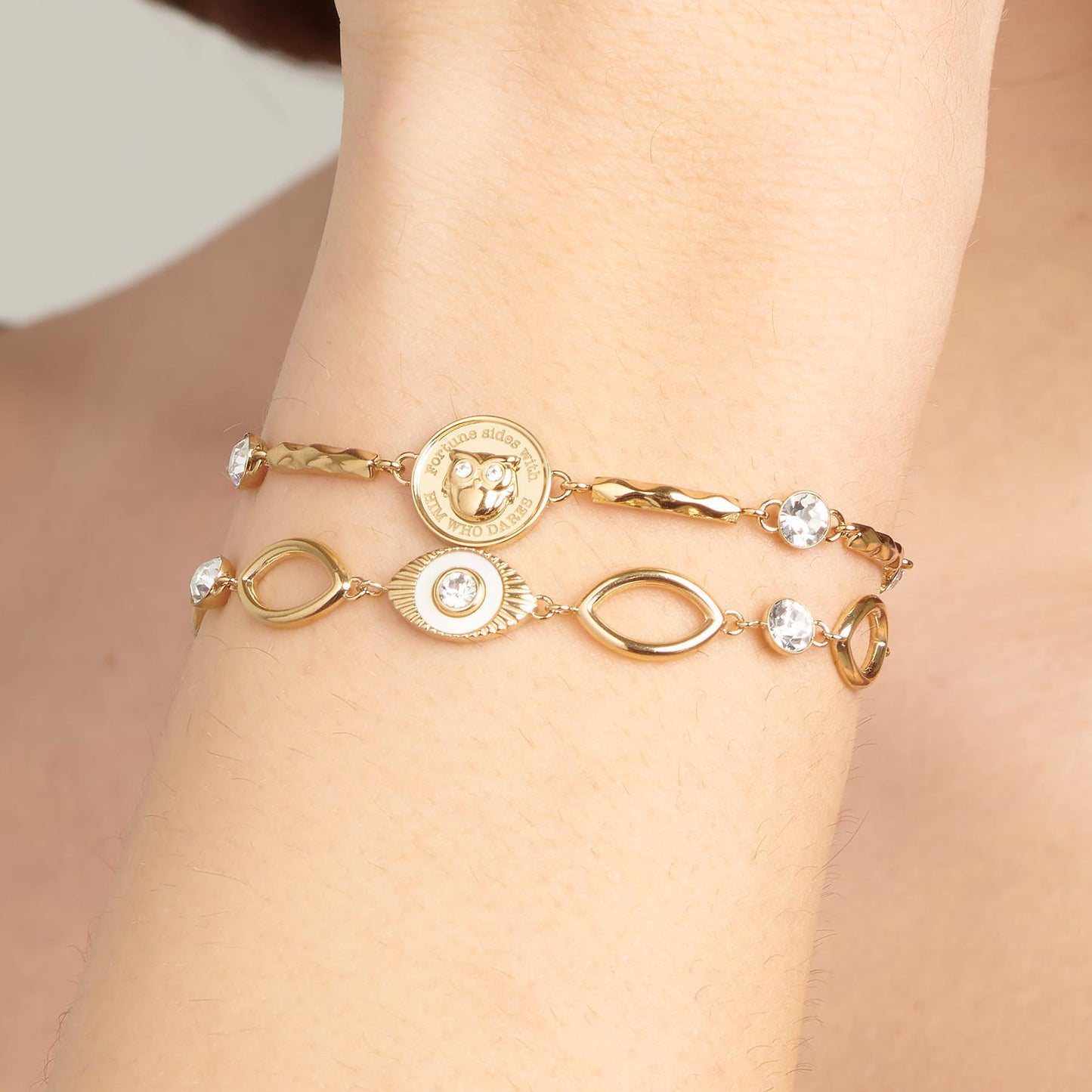 Bracciale Brosway Chakra Portafortuna Pvd Oro