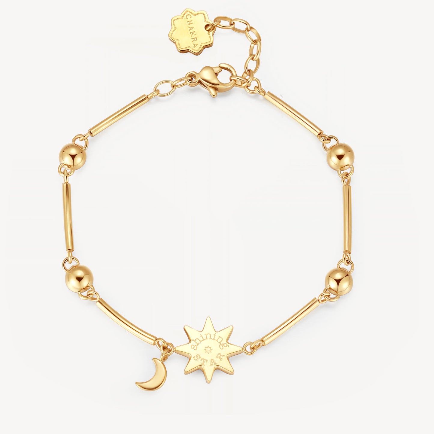 Bracciale Brosway Chakra Simboli Pvd Oro Con Cristalli