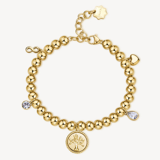 Bracciale Brosway Chakra Mistici Pvd Oro Con Charms
