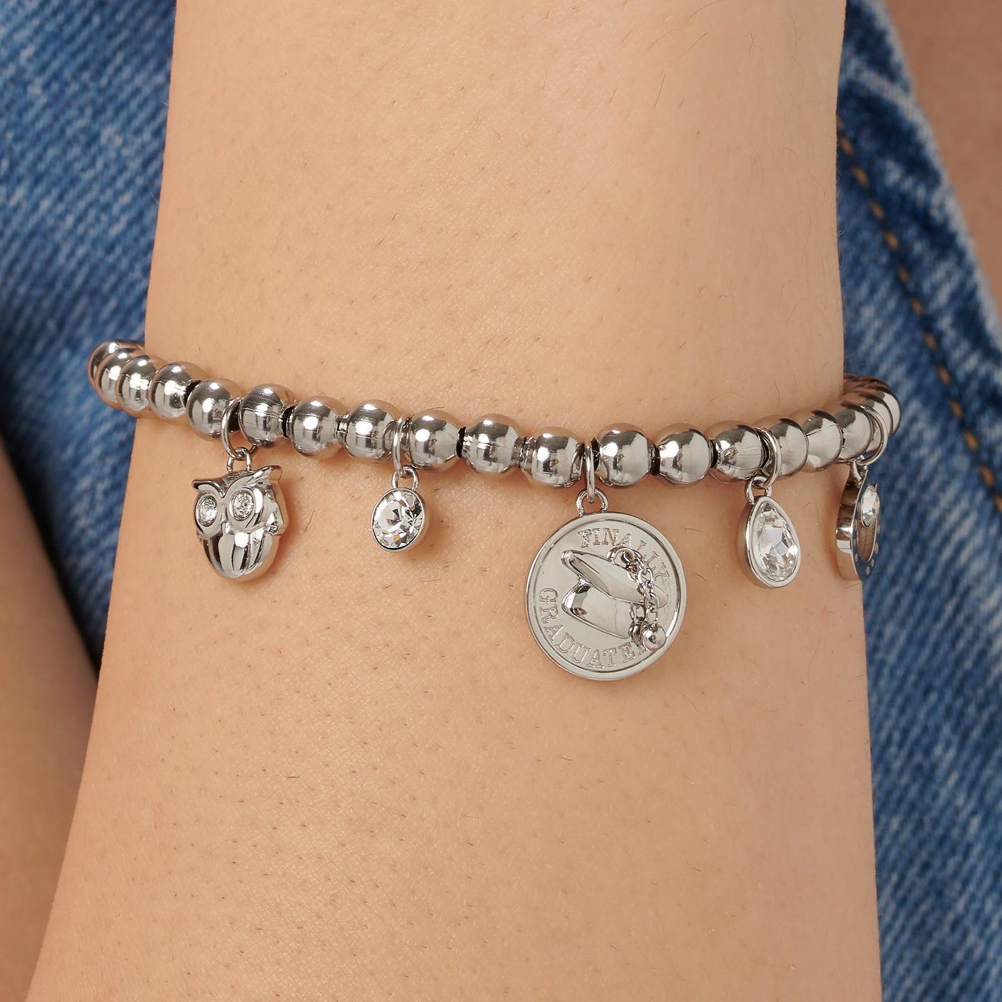 Bracciale Brosway Chakra Portafortuna In Acciaio Con Charms
