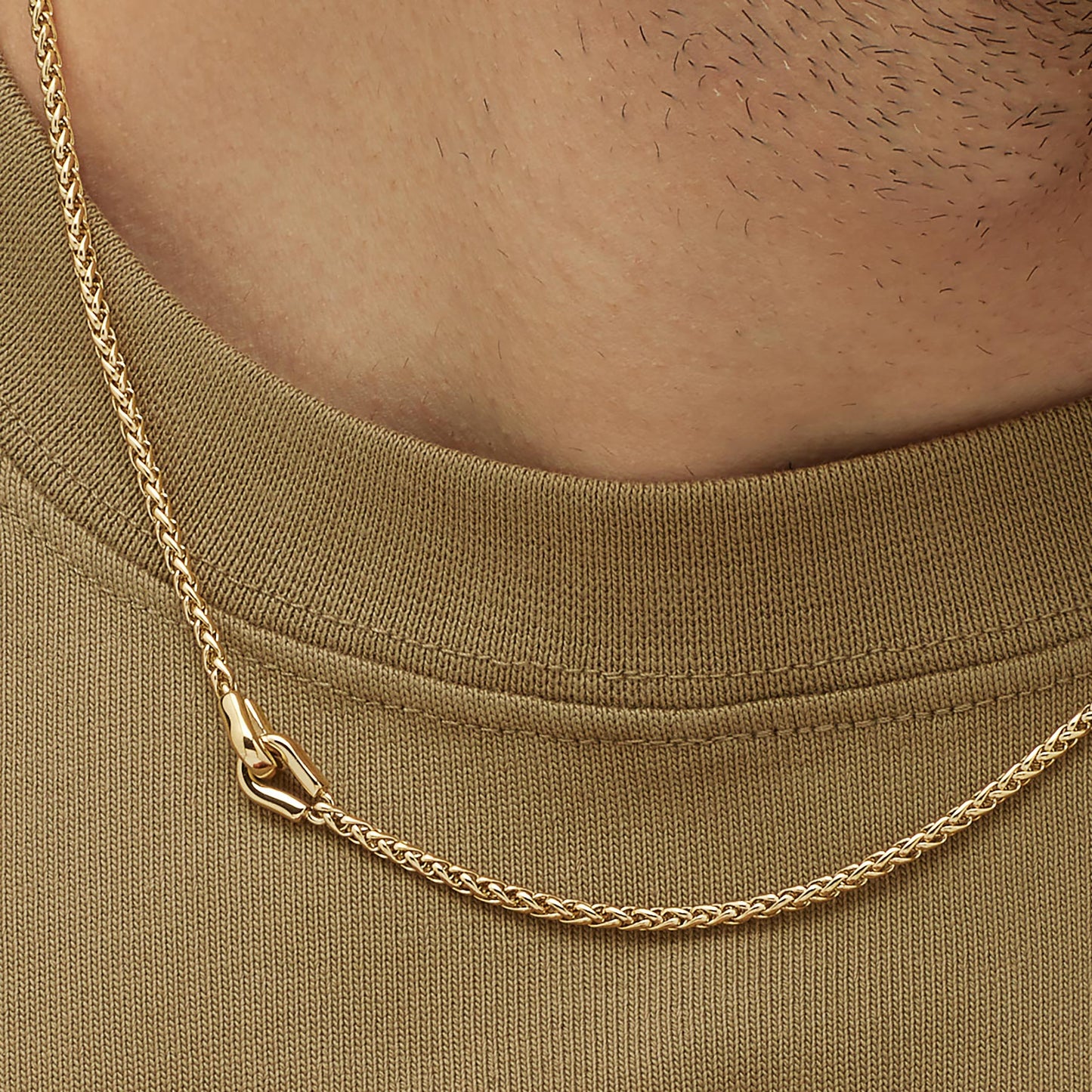 Collana Brosway Knocker Uomo Pvd Oro Catena