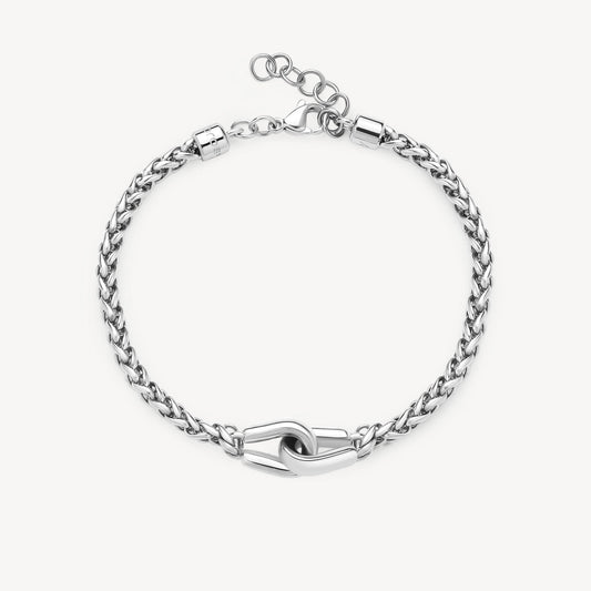 Bracciale Brosway Knocker Uomo In Acciaio Catena