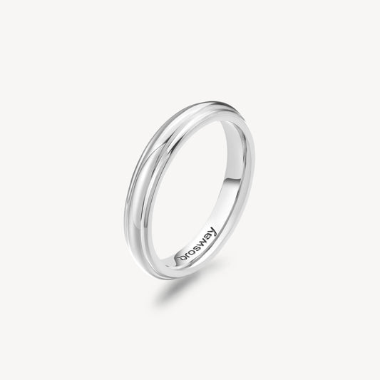 Anello Uomo Brosway Knocker Acciaio - Misura 27