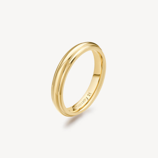 Anello Uomo Brosway Knocker Pvd Oro - Misura 21