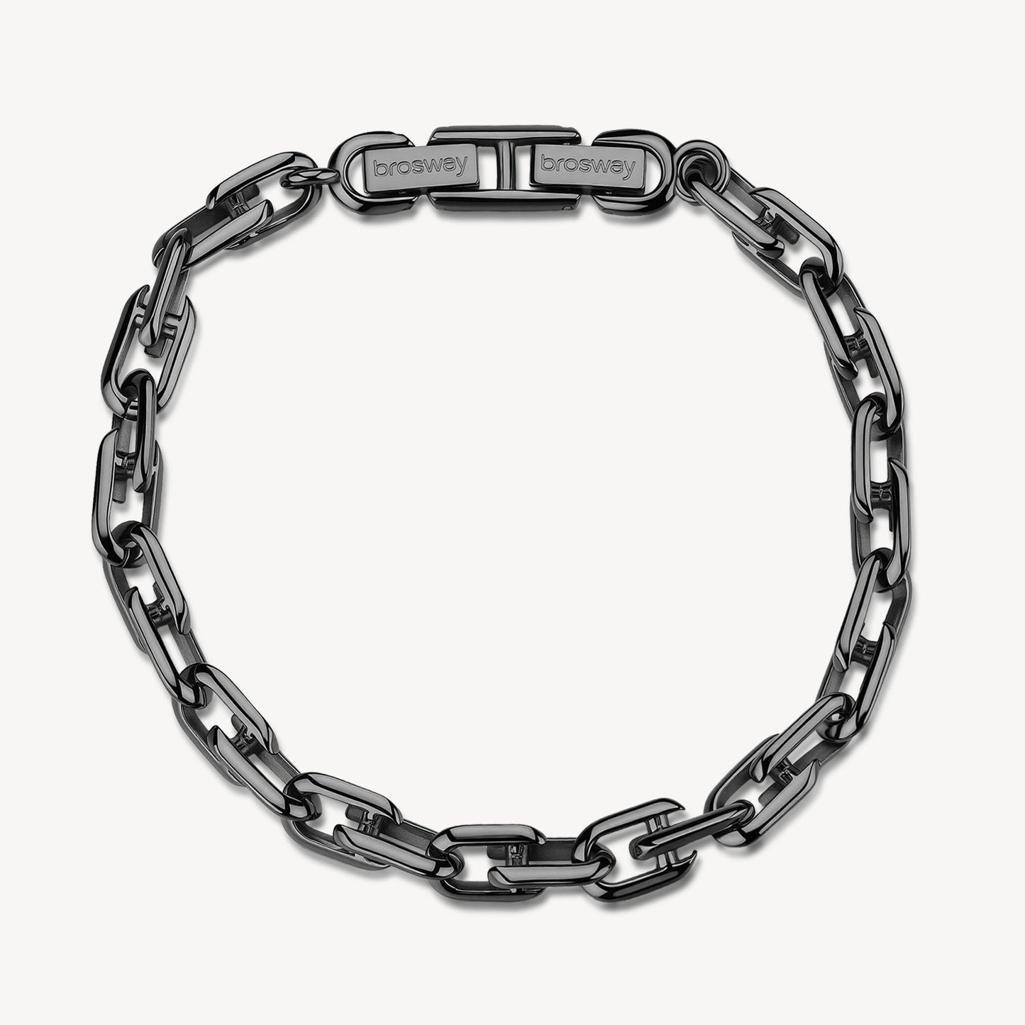 Bracciale Uomo Brosway Nemesi Catena Acciaio Brunito