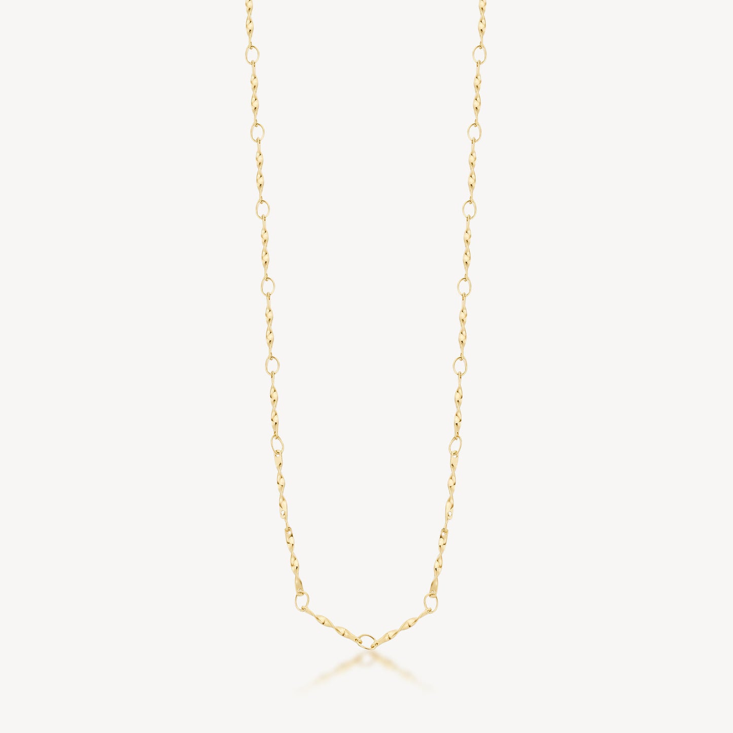 Collana Brosway Essential Lunga Semirigida Pvd Oro Con Elementi Spiralati Cm.56