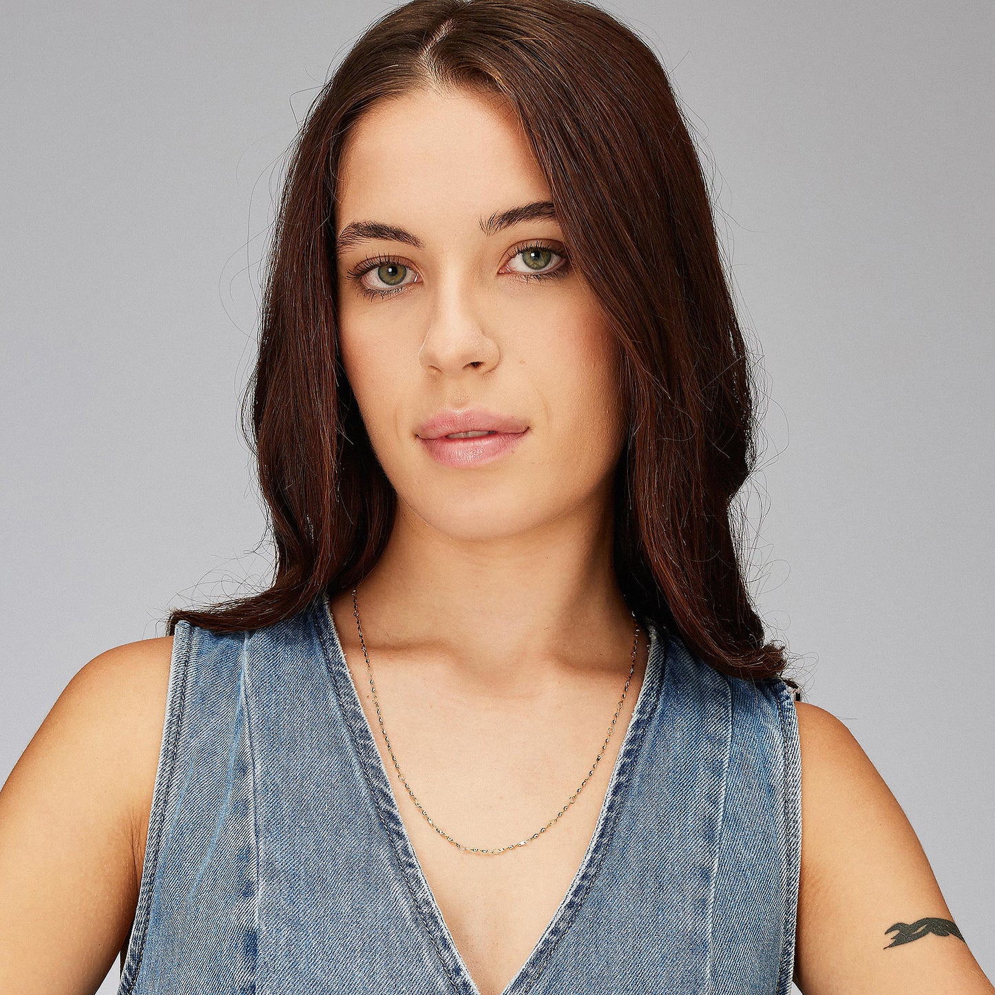 Collana Brosway Essential Lunga Semirigida Pvd Oro Con Elementi Spiralati Cm.56