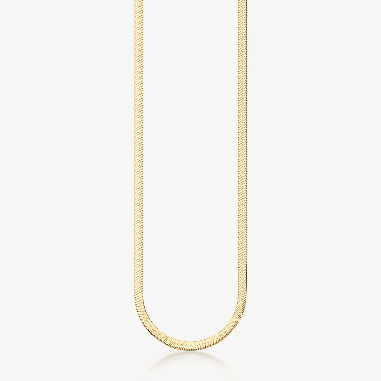 Collana Brosway Essential Lunga Pvd Oro Maglia Snake Cm.56