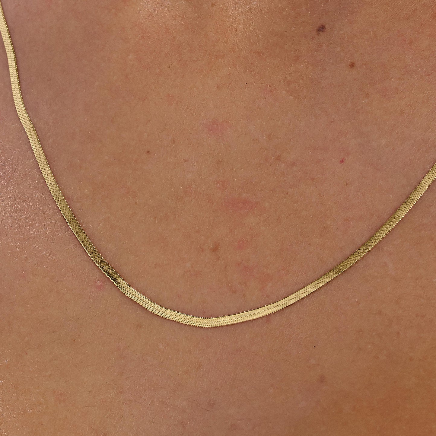 Collana Brosway Essential Lunga Pvd Oro Maglia Snake Cm.66