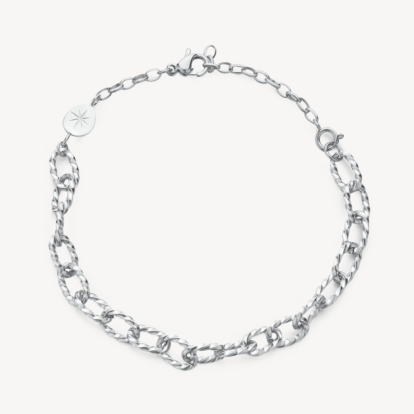 Bracciale Brosway Essential Acciaio Maglie Ovali Grandi Torchon
