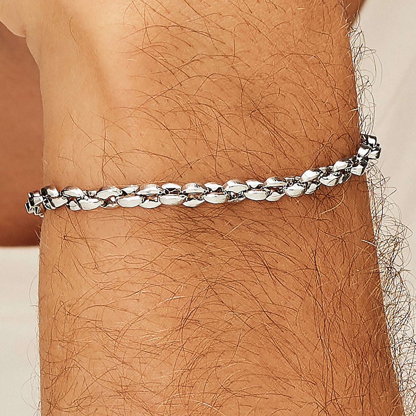 Bracciale Uomo Brosway Riptide Acciaio Catena Maglia Marinara