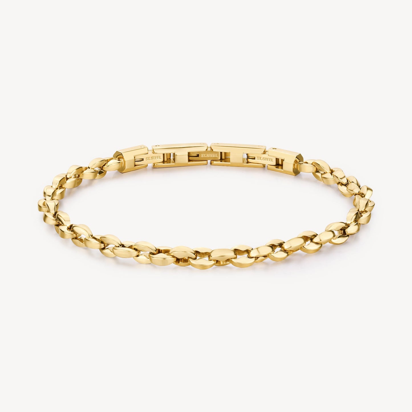 Bracciale Uomo Brosway Riptide Pvd Oro Catena Maglia Marinara