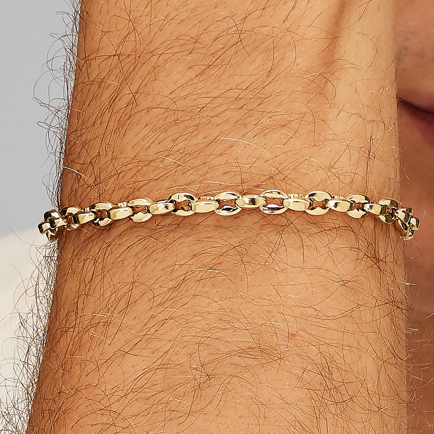 Bracciale Uomo Brosway Riptide Pvd Oro Catena Maglia Marinara