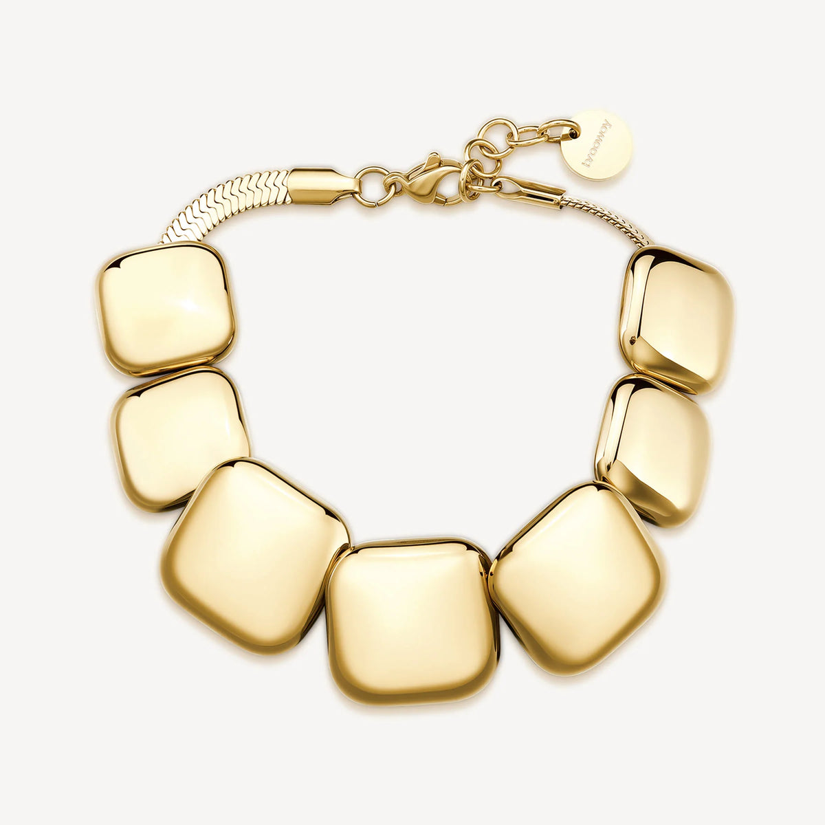 Bracciale Brosway Muse Pvd Oro A Quadrettoni