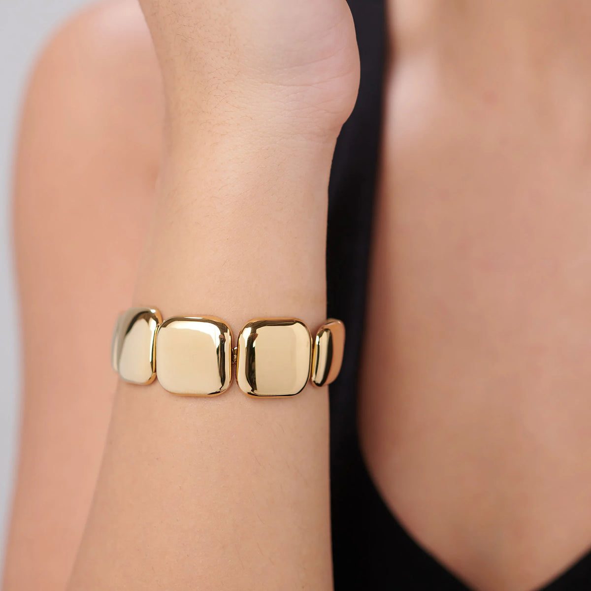 Bracciale Brosway Muse Pvd Oro A Quadrettoni