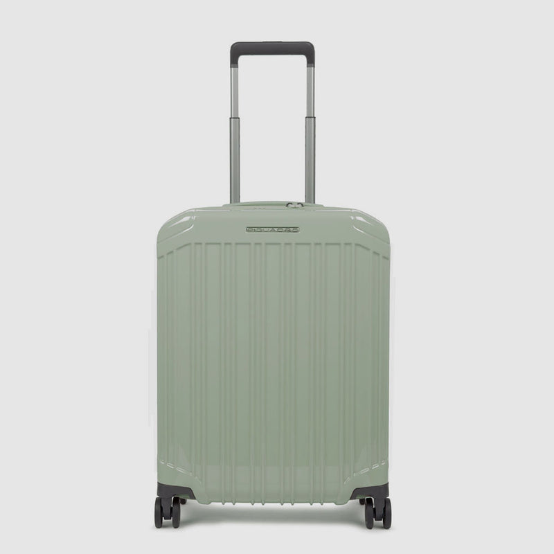 Trolley Piquadro Rigido Cabina 4 Ruote Policarbonato Verde