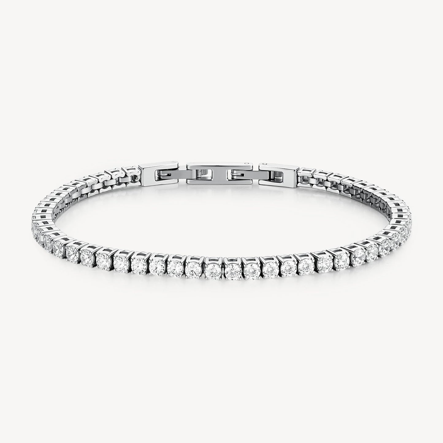Bracciale Tennis Uomo Brosway Avantgarde Acciaio Cristalli