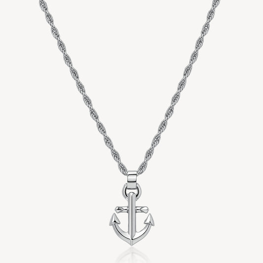 Collana Uomo Brosway Seawolf Fune Acciaio Con Pendente Ancora