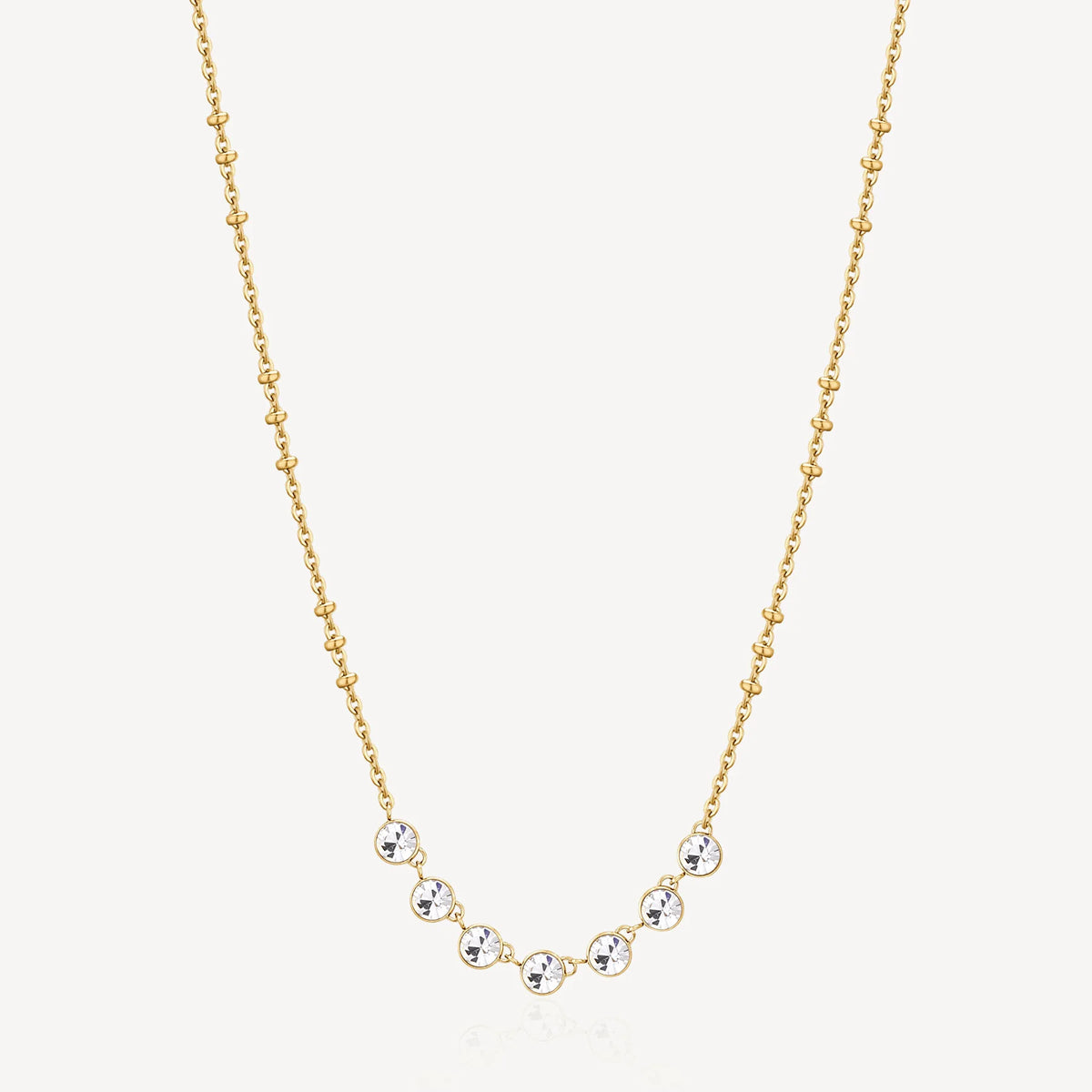Collana Brosway Symphonia Pvd Oro Con 7 Cristalli
