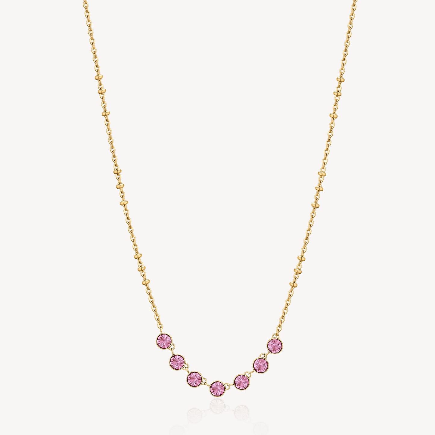 Collana Brosway Symphonia Collana Pvd Oro Cristalli Rosa