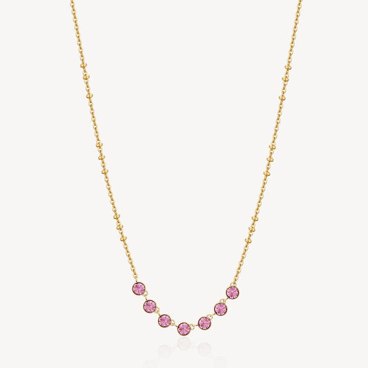 Collana Brosway Symphonia Collana Pvd Oro Cristalli Rosa