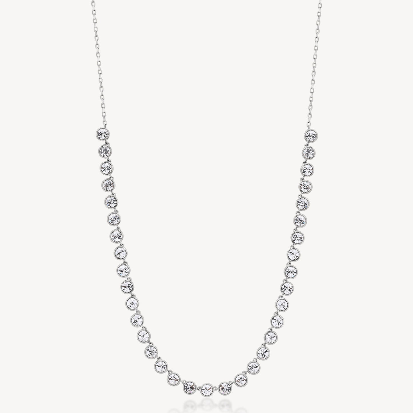 Collana Brosway Symphonia Acciaio con Cristalli