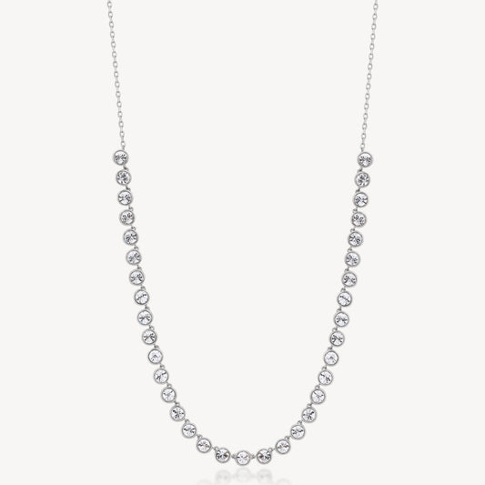 Collana Brosway Symphonia Acciaio con Cristalli