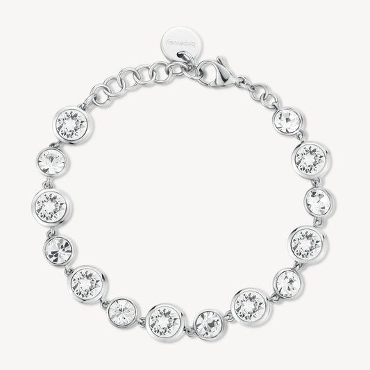 Bracciale Brosway Symphonia In Acciaio Tennis Con Cristalli