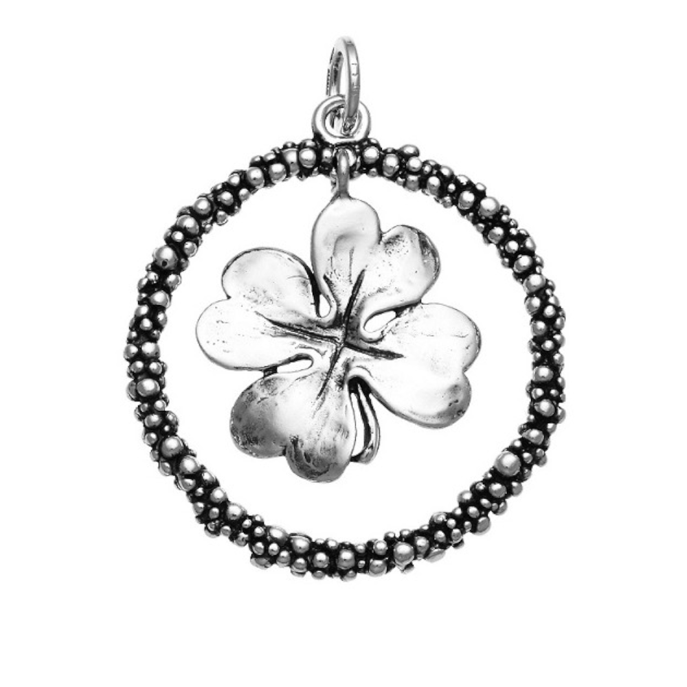 Charms Giovanni Raspini Charm Quadrifoglio Grande Perlage