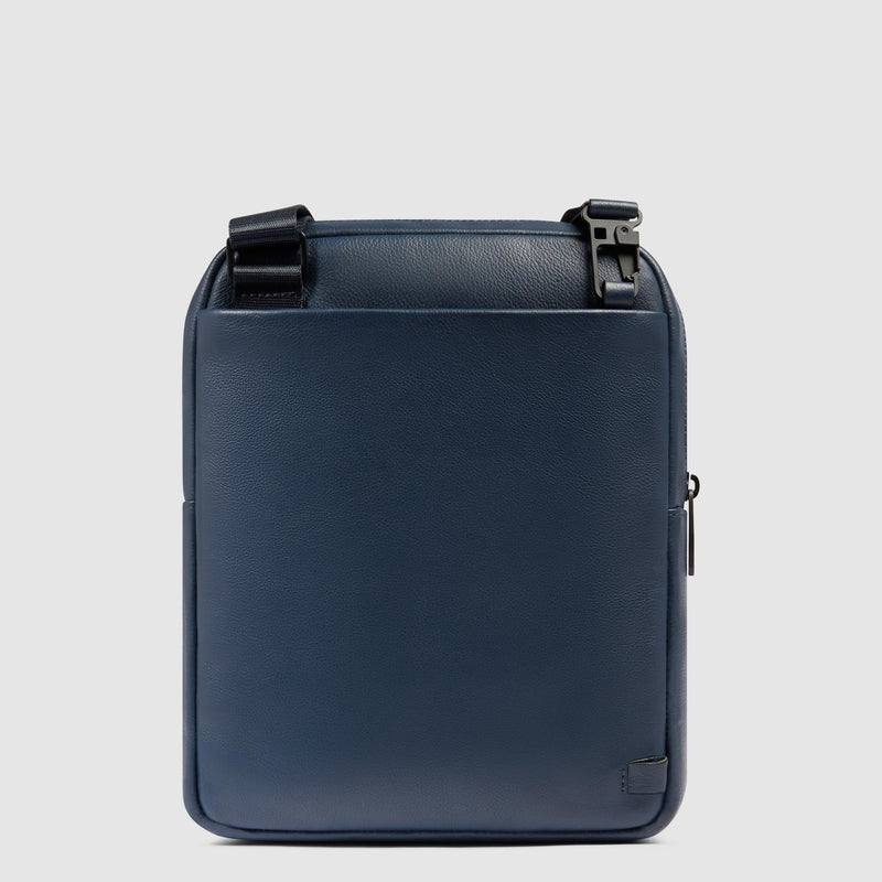 Borselli Piquadro Borsello Porta Ipad Tasca Laterale Pelle Blu