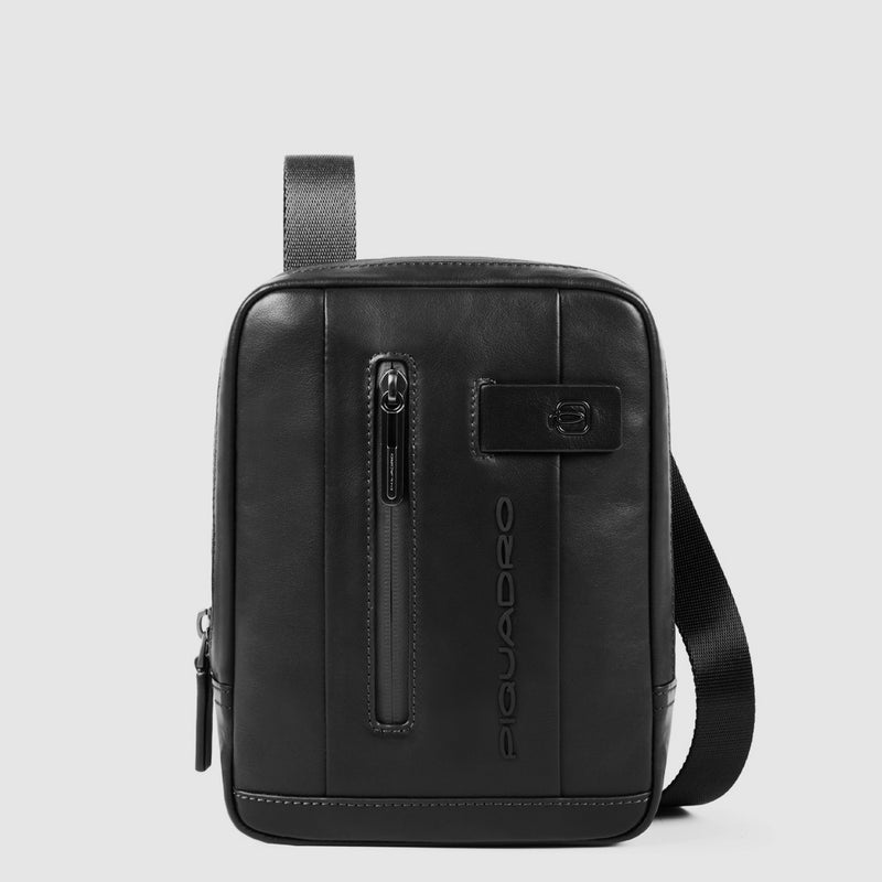 Borselli Piquadro Borsello Mini Porta Ipad In Pelle Nera