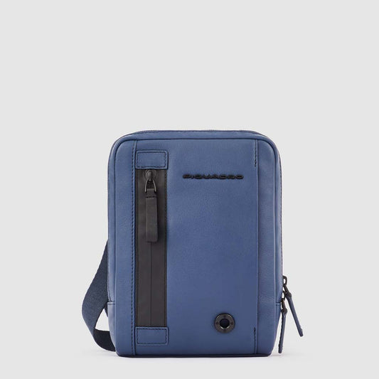 Borselli Piquadro Borsello Piccolo Porta Ipad Mini Pelle Blu