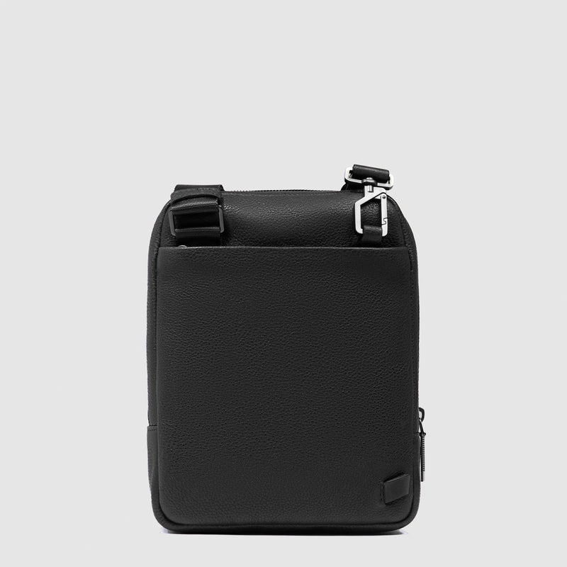 Borselli Piquadro Borsello Piccolo Porta Ipad Doppia Tasca Pelle Nera