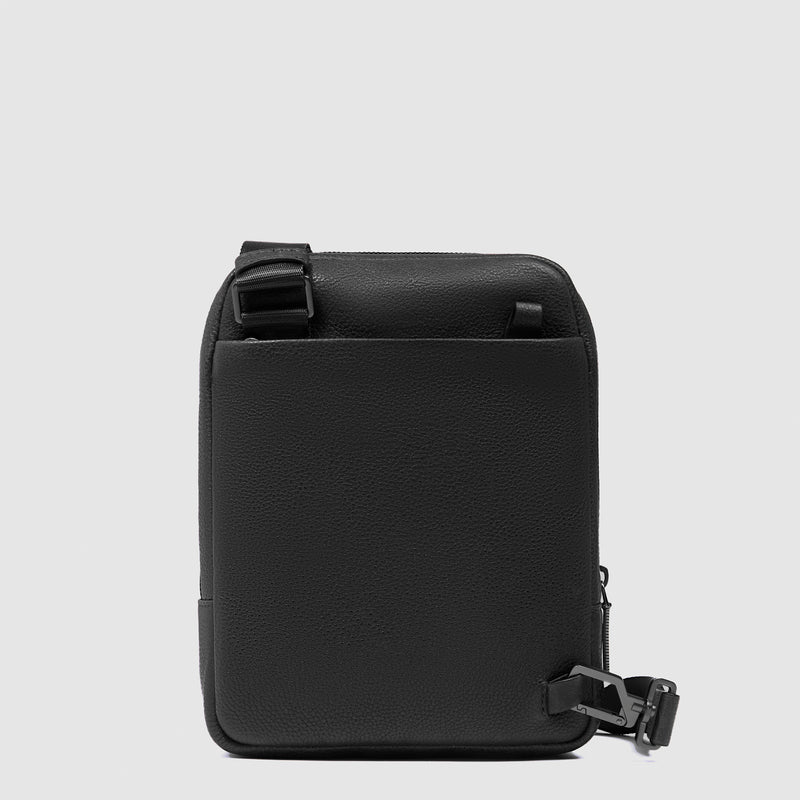 Borselli Piquadro Borsello Piccolo Porta Ipad Doppia Tasca Pelle Nera
