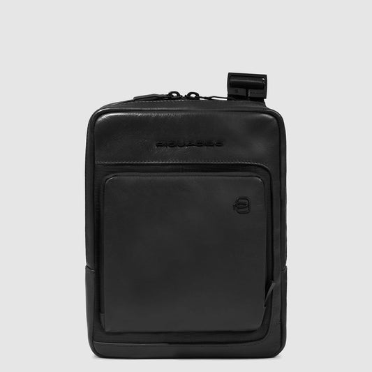 Borselli Piquadro Borsello Piccolo Porta Ipad Tasca Frontale Pelle Nera